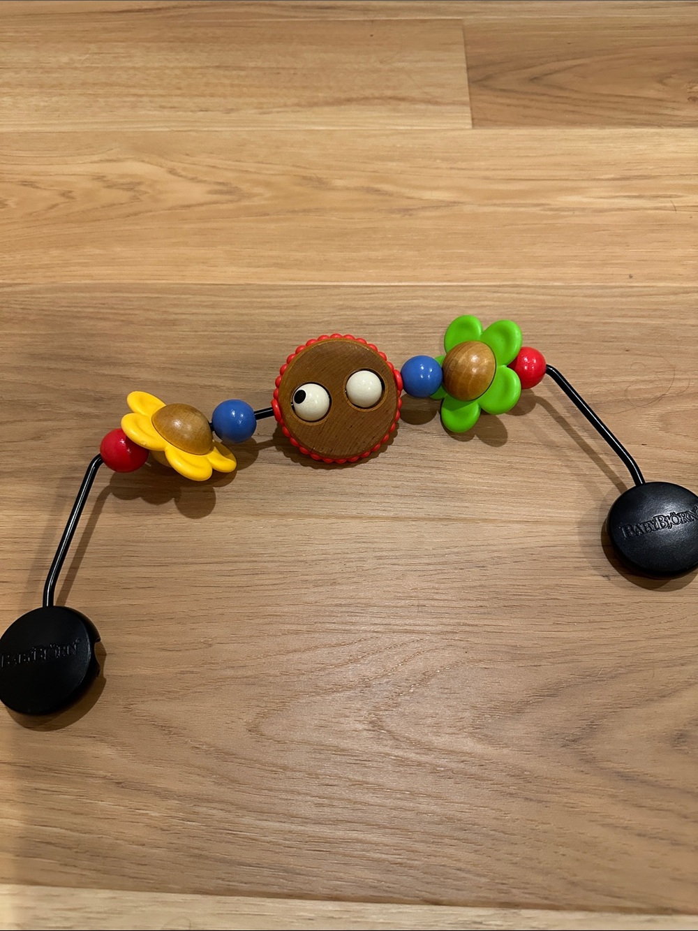 Babybjörn Wooden Flower Bead Bouncee Toy - Multicolor